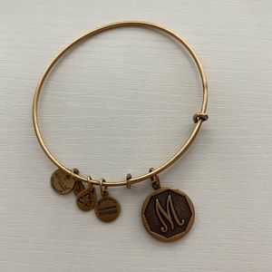 Alex and Ani letter “M” bracelet